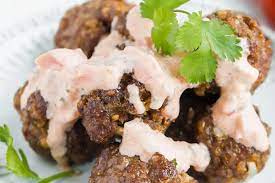 Air Fryer Keto Taco Meatballs