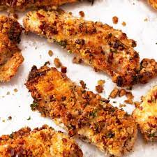Air Fryer Pecan Crusted Chicken