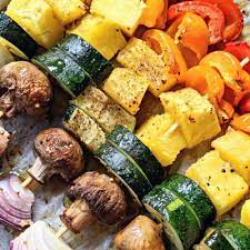 Air Fryer Vegetable Kabob