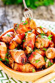 Bacon-Wrapped Chicken Nuggets