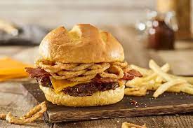 Bacon Cheddar BBQ Smash Burger