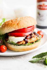 Caprese Mozzarella Burger