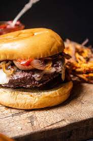 Maple Bourbon BBQ Bacon Burger