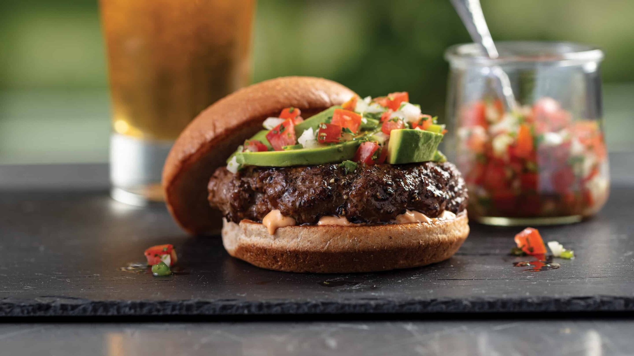Southwest Chipotle BBQ Burger