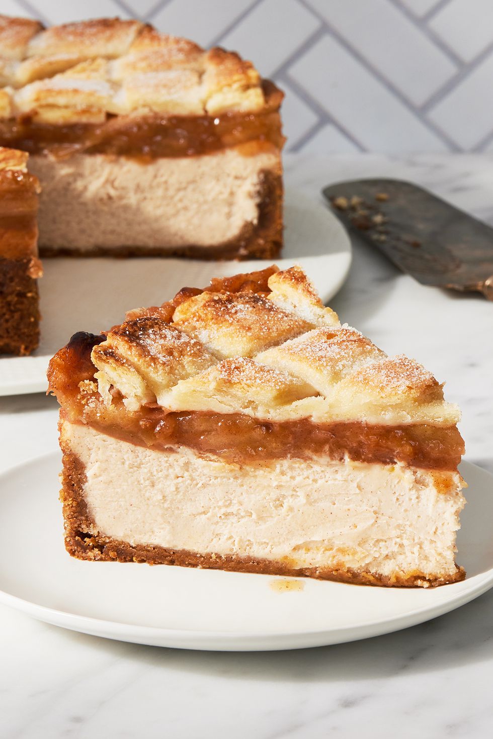 Apple Pie Cheesecake