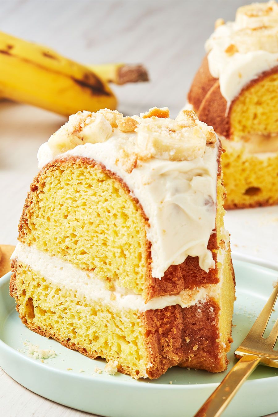 Banana Pudding Bundt Cake