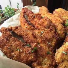 Basil and Oregano Crusted Fried Chicken
