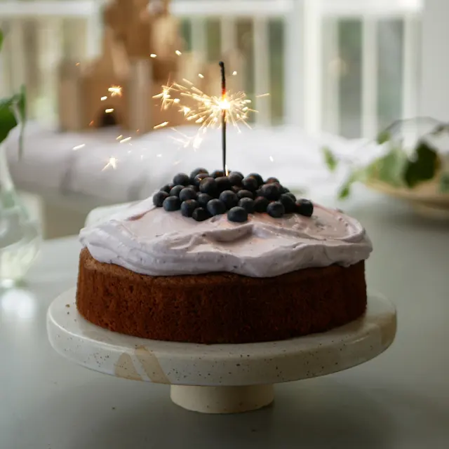 Blueberry Chiffon Cake