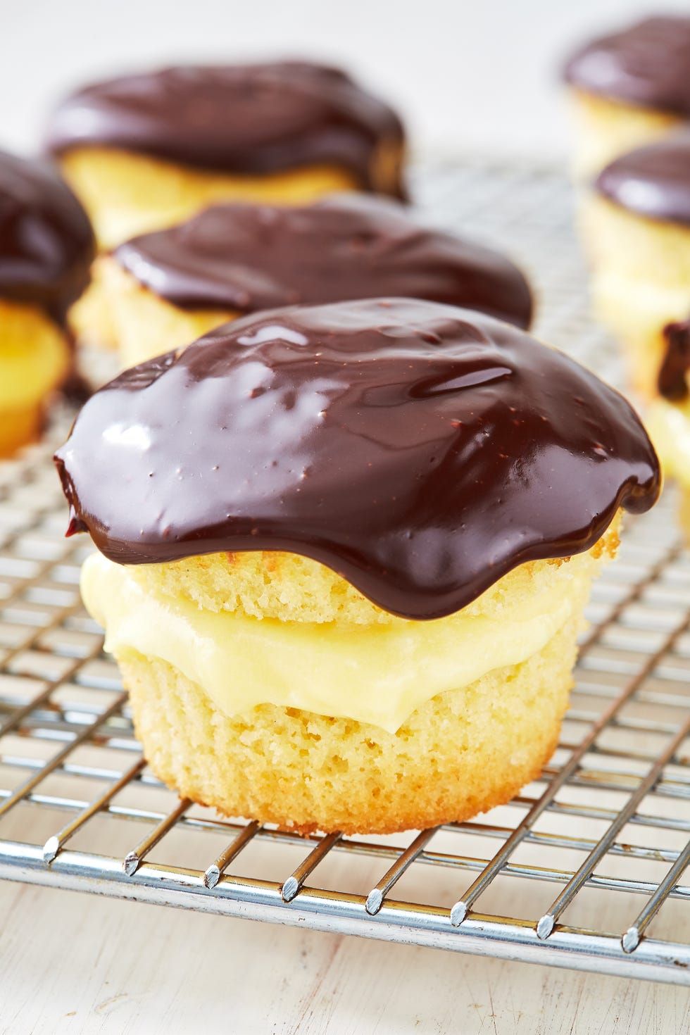 Boston Cream Cupcakes