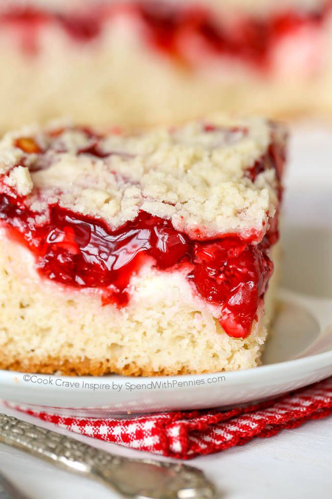 Cherry Cheesecake Coffee Cake