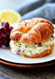 Chicken Salad Croissant Sandwich