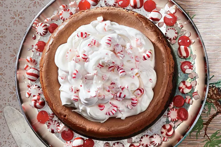 Chocolate-Peppermint Cheesecake