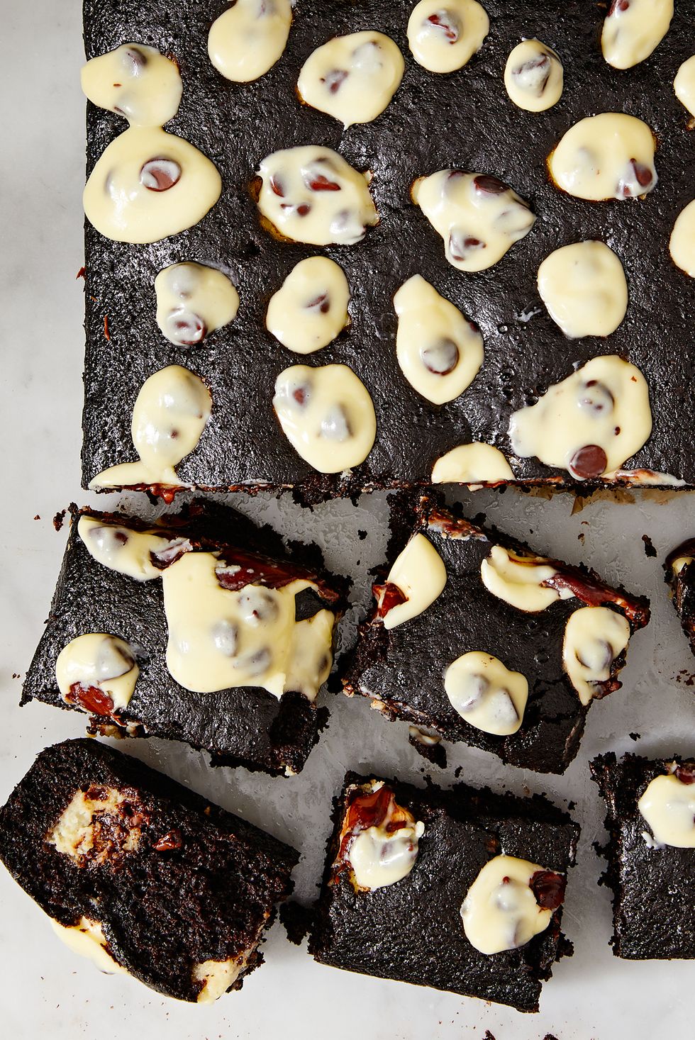 Chocolate Polka Dot Cake