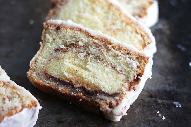 Cinnamon Roll Pound Cake
