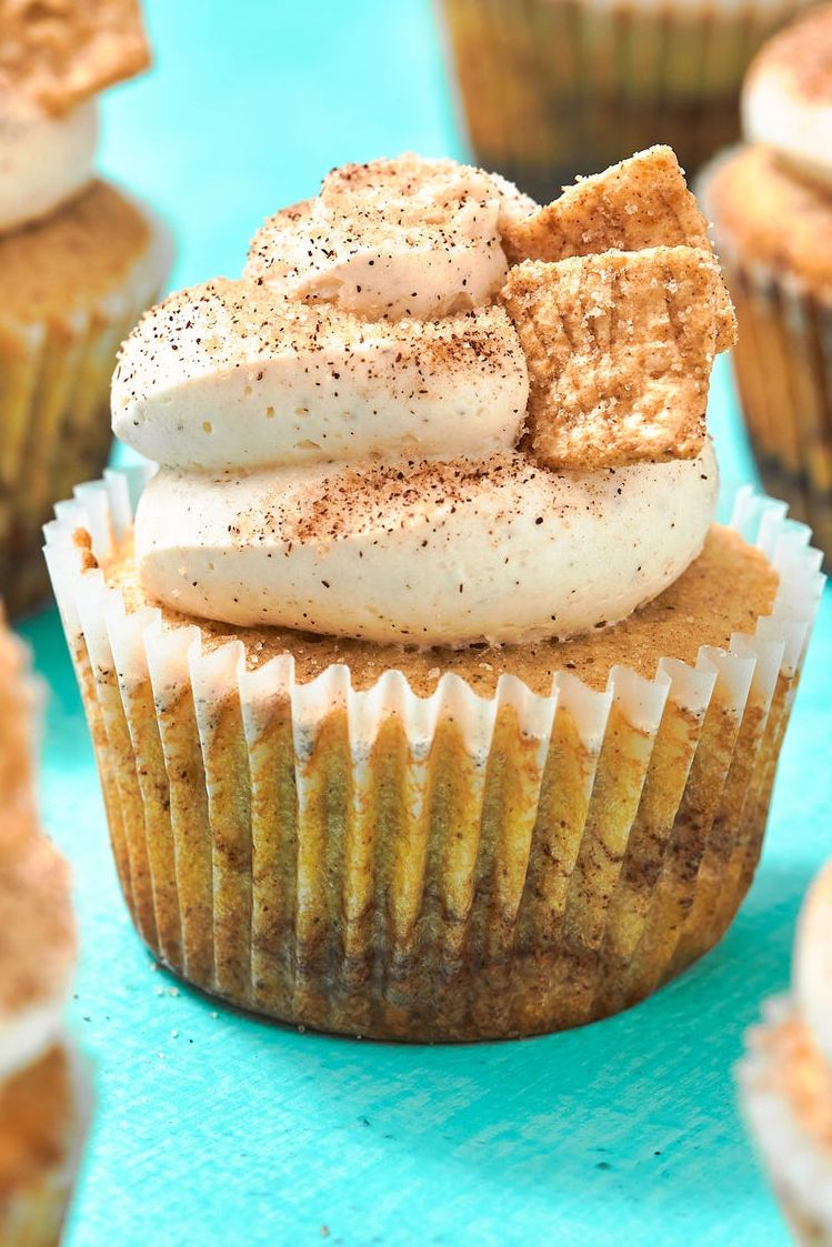 Cinnamon Toast Crunch Cupcakes