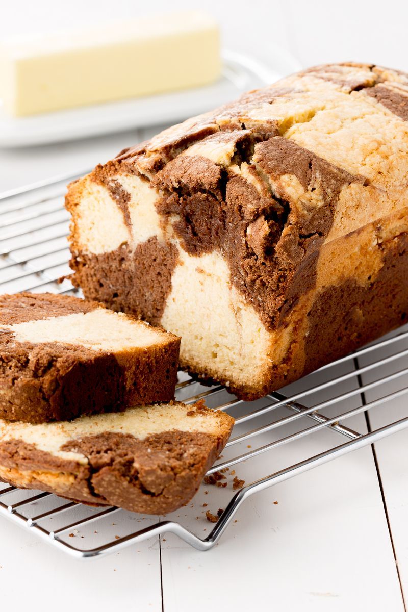 Classic Marble Loaf Cake