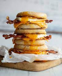 Classic Sausage, Egg, and Cheese English Muffin