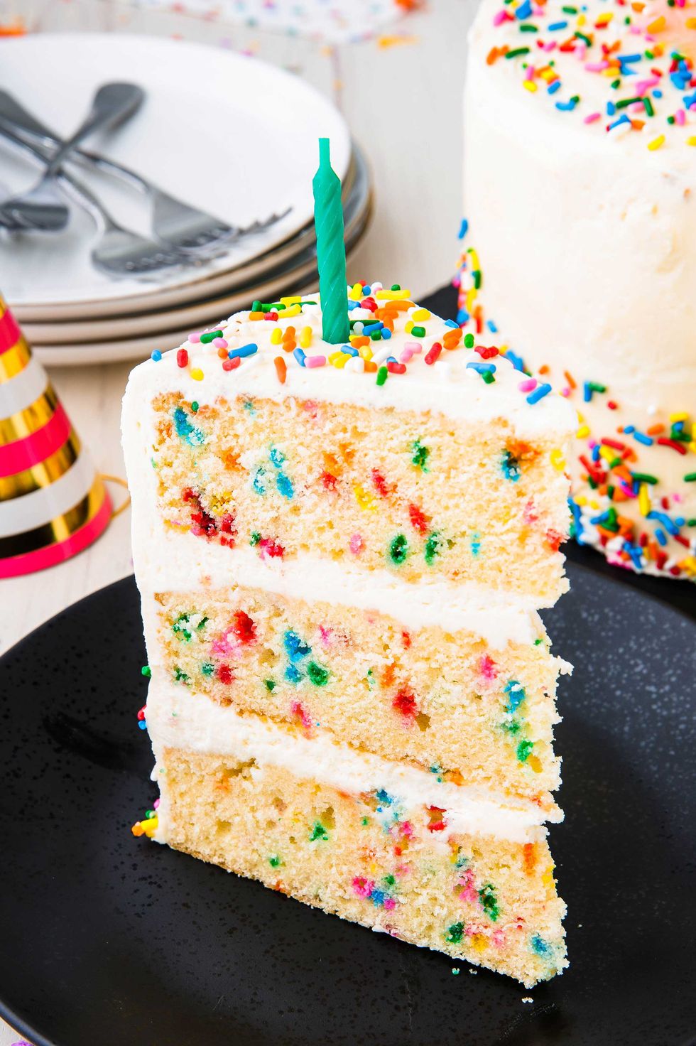 Confetti Birthday Cake