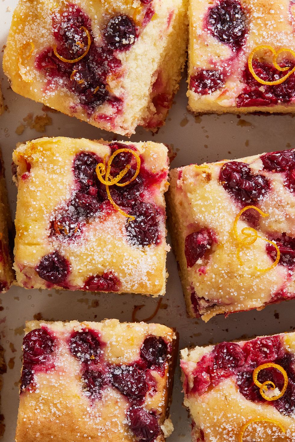 Cranberry-Mimosa Breakfast Cake
