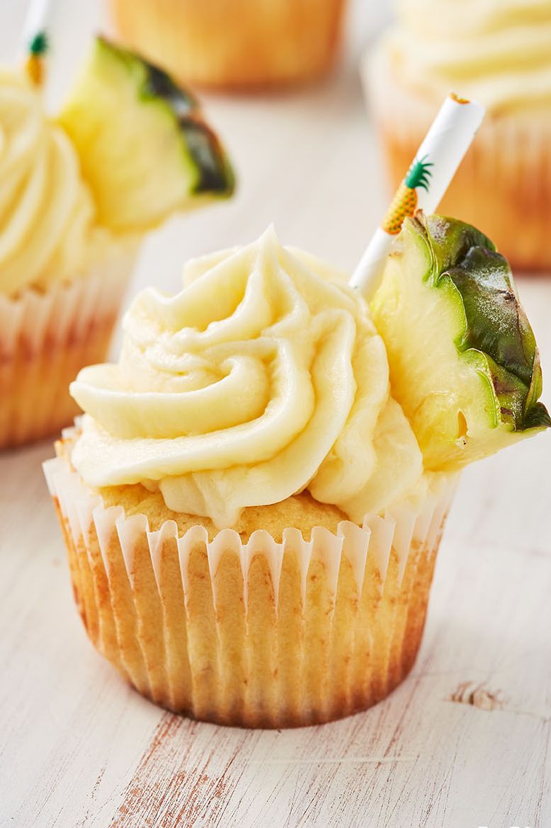 Dole Whip Cupcakes