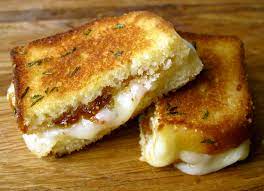 Fig Jam and Brie Grilled Sandwich