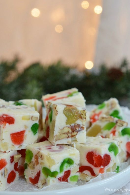 Fruit Cake Fudge