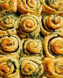 Garlic Parmesan Swirl Rolls
