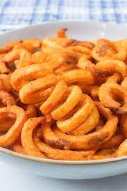 Golden Swirl Curly Fries