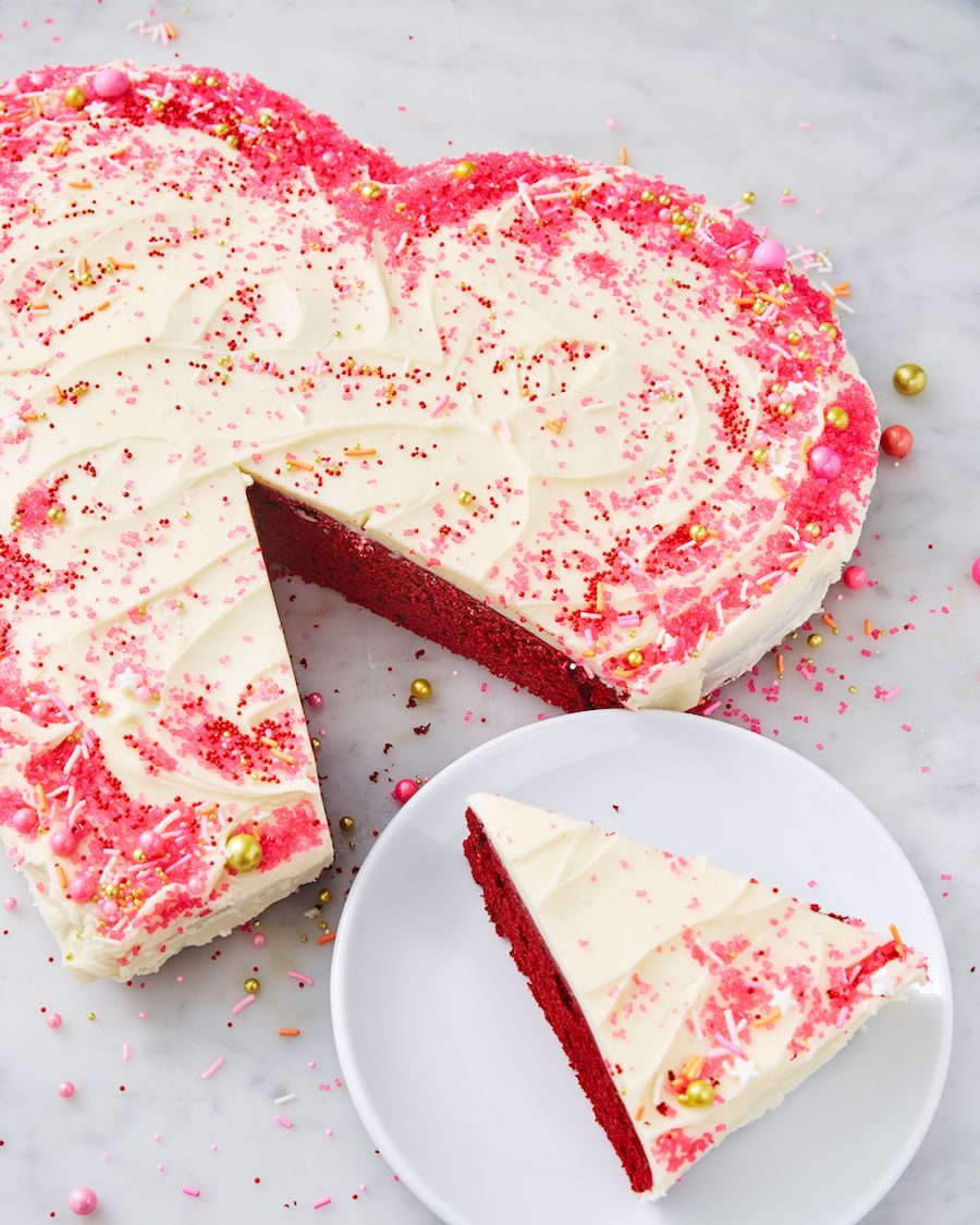 Heart-Shaped Cake