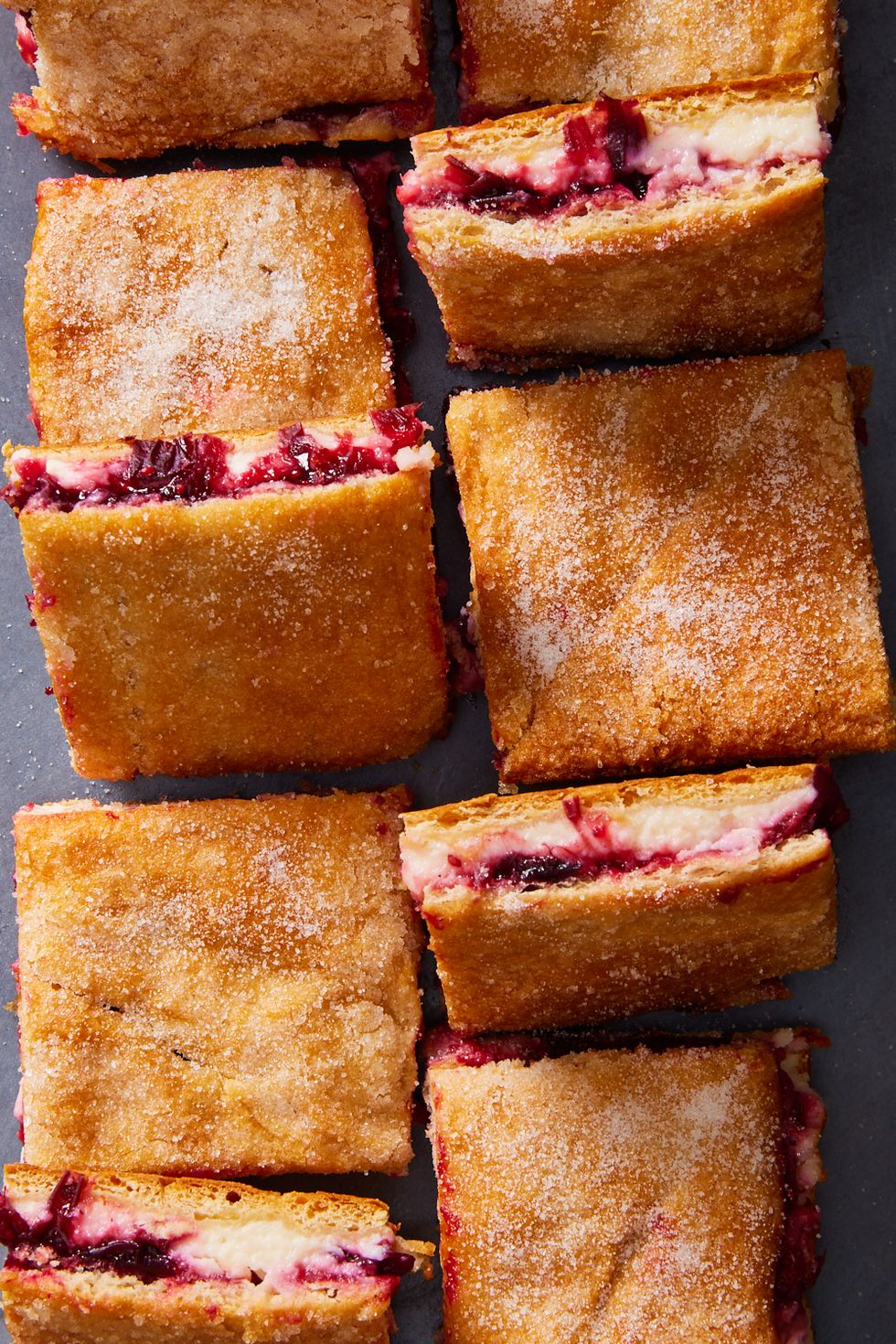 Lemon Cranberry Cheesecake Bars