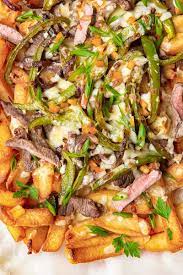 Loaded Philly Cheesesteak Fries