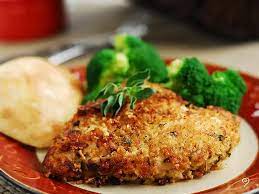 Parmesan Herb-Crusted Fried Chicken