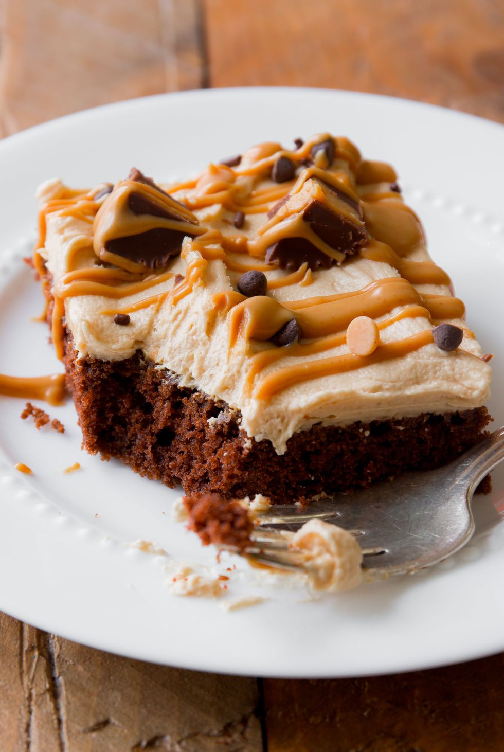 Peanut Butter Cup Bliss Sheet Cake