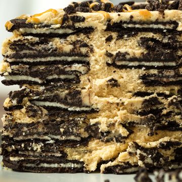 Peanut Butter Oreo Icebox Cake