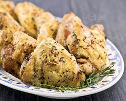 Rosemary and Thyme Crusted Fried Chicken
