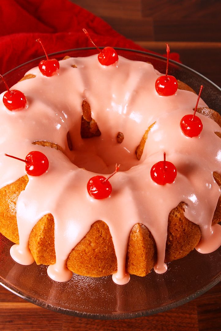 Shirley Temple Cake