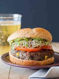 Spicy Black Bean Bliss Burger