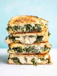 Spinach, Artichoke, and Feta Grilled Sandwich