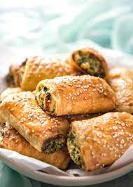 Spinach and Feta Stuffed Rolls