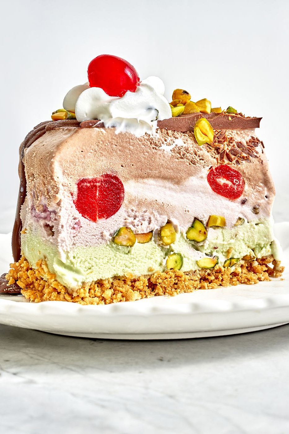 Spumoni Ice Cream Cake