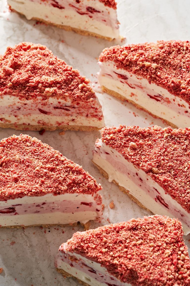 Strawberry Shortcake Ice Cream Cake
