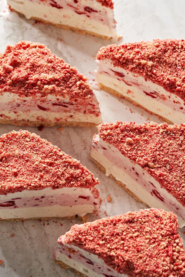 Strawberry Shortcake Ice Cream Cake