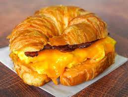 Sunrise Bacon, Egg, and Cheese Croissant