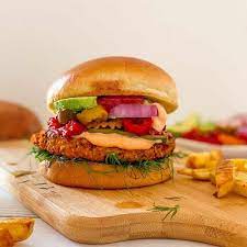 Sweet Potato Sunrise Burger