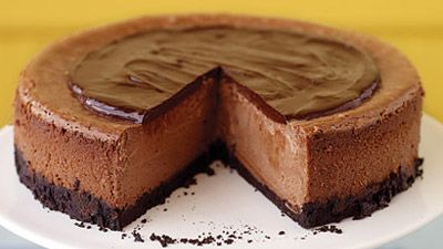 Triple-Chocolate Cheesecake
