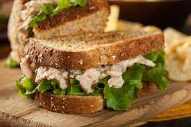 Tuna Salad on Whole Wheat