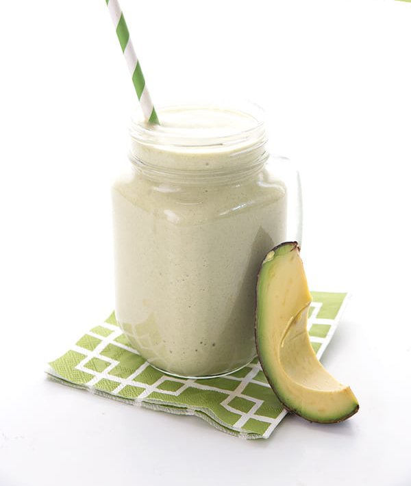 Avocado Smoothie with Matcha Green Tea