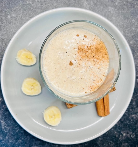 Bean Smoothie With Almond And Banana