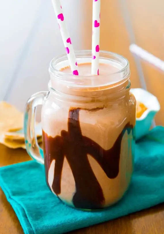 Chocolate Peanut Butter Protein Smoothie