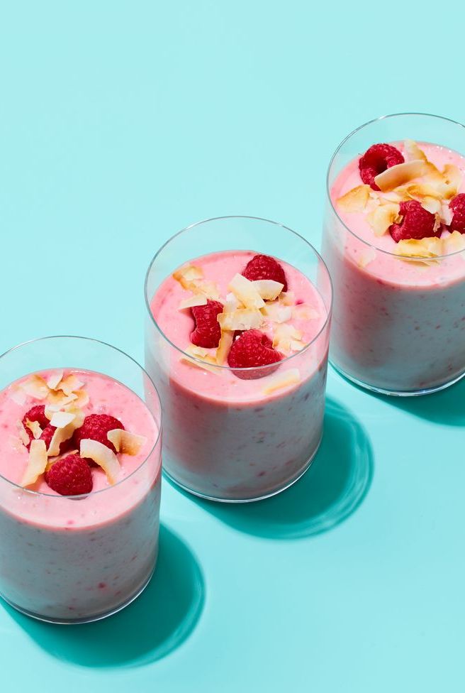 Coconut Raspberry Smoothie